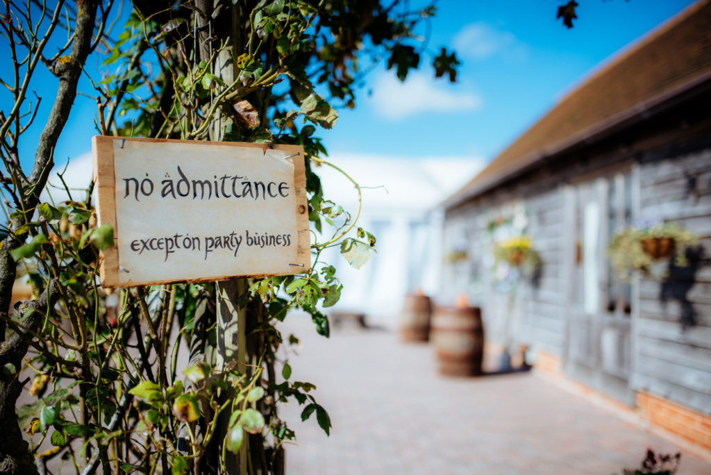 Kent wedding photographer The Ferry House Inn Harty Creative wedding Magical themed wedding DIY wedding crafts book themed Harry Potter Lord of the Rings