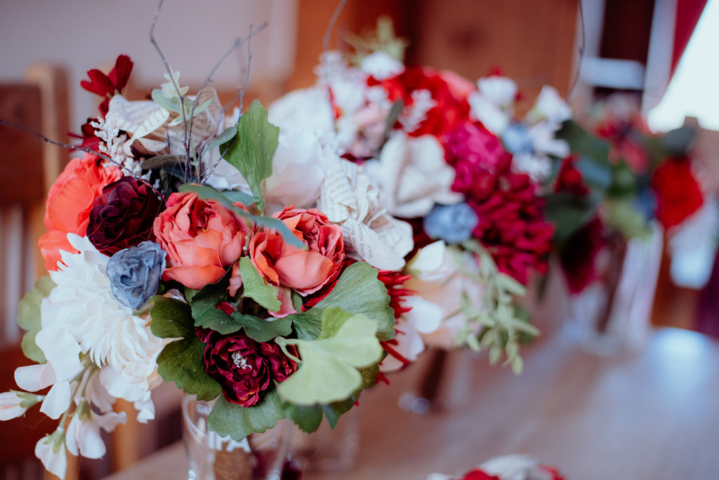 Kent wedding photographer The Ferry House Inn Harty Creative wedding Magical themed wedding DIY wedding crafts book themed Harry Potter Lord of the Rings homemade bouquet