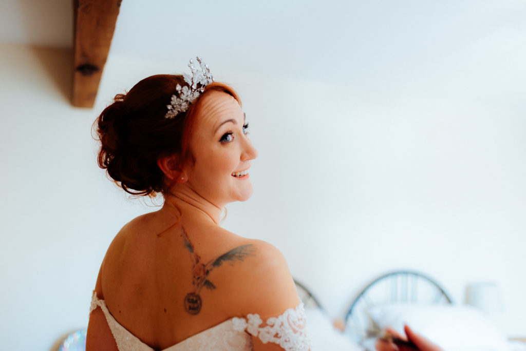 Kent wedding photographer The Ferry House Inn Harty Creative wedding Magical themed wedding DIY wedding crafts book themed Harry Potter Lord of the Rings wedding dress mother of the bride