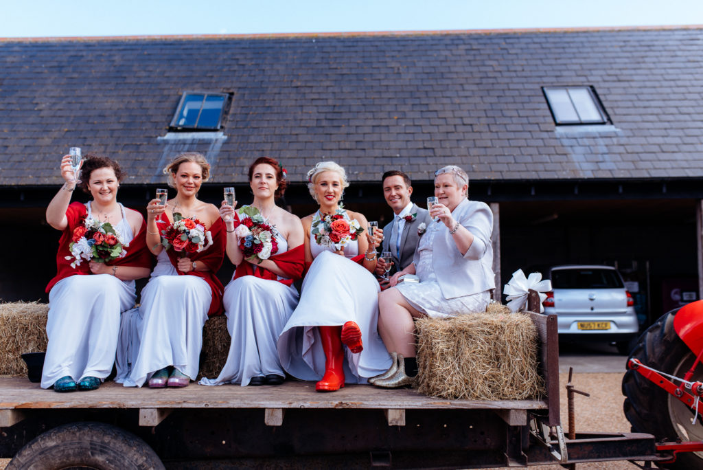 Kent wedding photographer The Ferry House Inn Harty Creative wedding Magical themed wedding DIY wedding crafts book themed Harry Potter Lord of the Rings wedding dress father of the bride bridesmaids