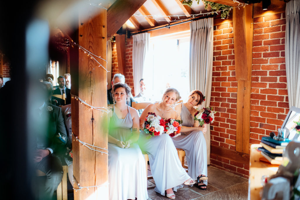 Kent wedding photographer The Ferry House Inn Harty Creative wedding Magical themed wedding DIY wedding crafts book themed Harry Potter Lord of the Rings wedding ceremony