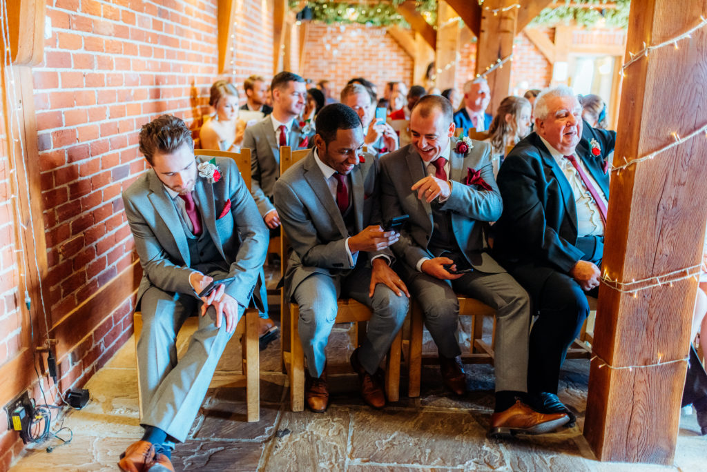 Kent wedding photographer The Ferry House Inn Harty Creative wedding Magical themed wedding DIY wedding crafts book themed Harry Potter Lord of the Rings wedding ceremony