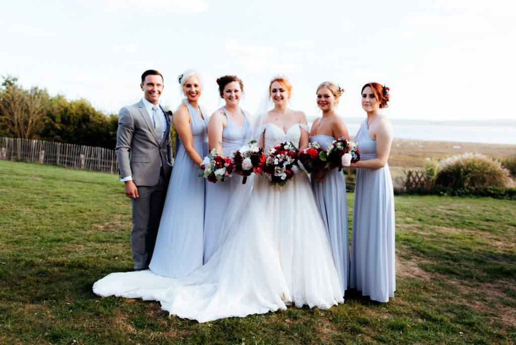 Kent wedding photographer The Ferry House Inn Harty Creative wedding Magical themed wedding DIY wedding crafts book themed Harry Potter Lord of the Rings wedding ceremony Candid wedding photos relaxed