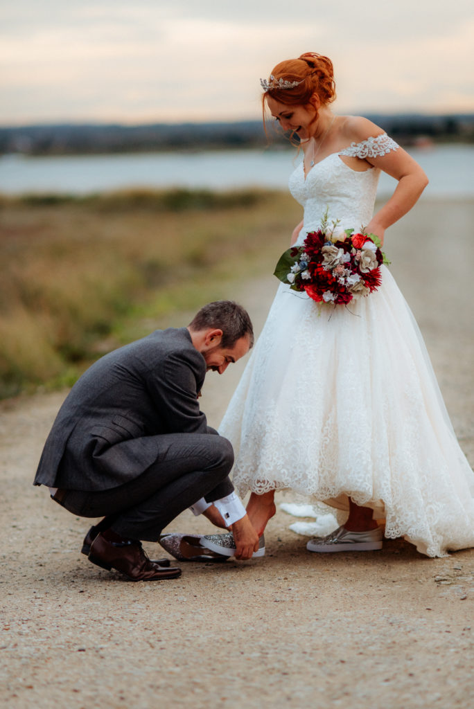 Kent wedding photographer The Ferry House Inn Harty Creative wedding Magical themed wedding DIY wedding crafts book themed Harry Potter Lord of the Rings wedding dress father of the bride candid wedding photos couples portraits