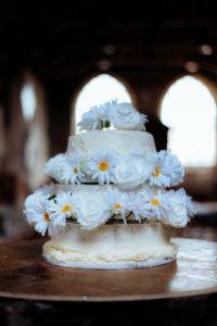 St Mary's Arts Centre Sandwich table decorations Dover wedding Kent wedding DIY decor creative wedding homemade wedding cake