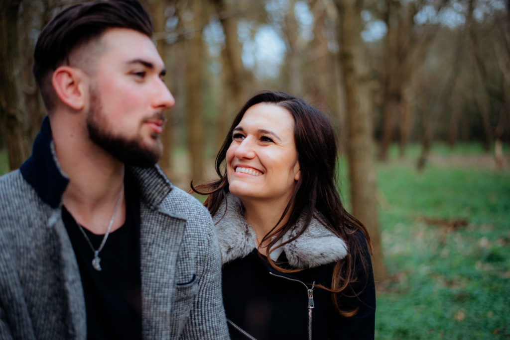 Chantries engagement photoshoot Guildford
