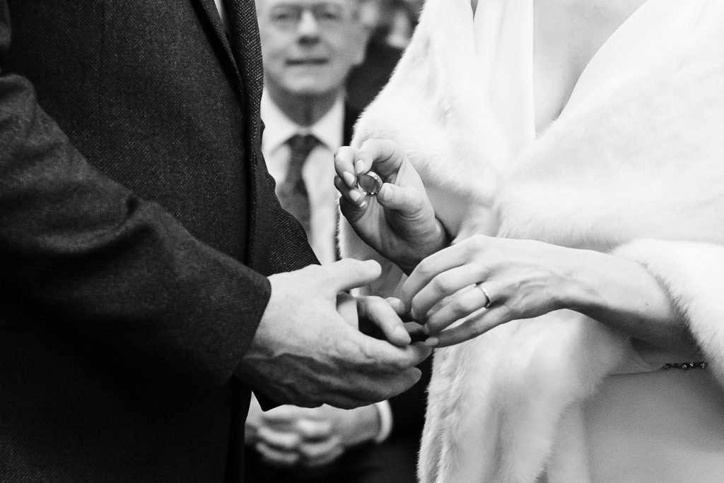 Exchanging of wedding rings