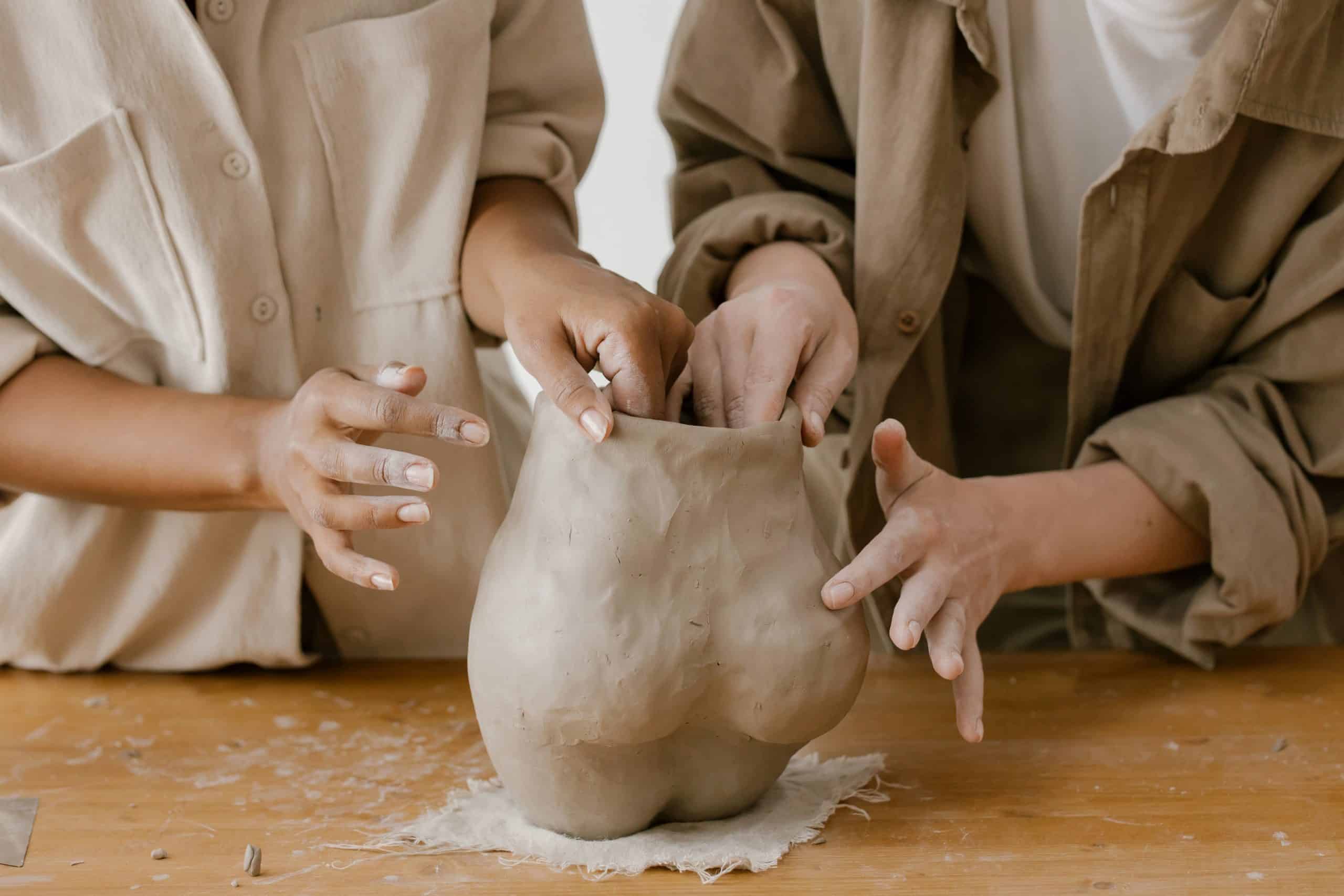 A hen do activity idea is book or bum pottery for lots of fun and giggles with your friends!