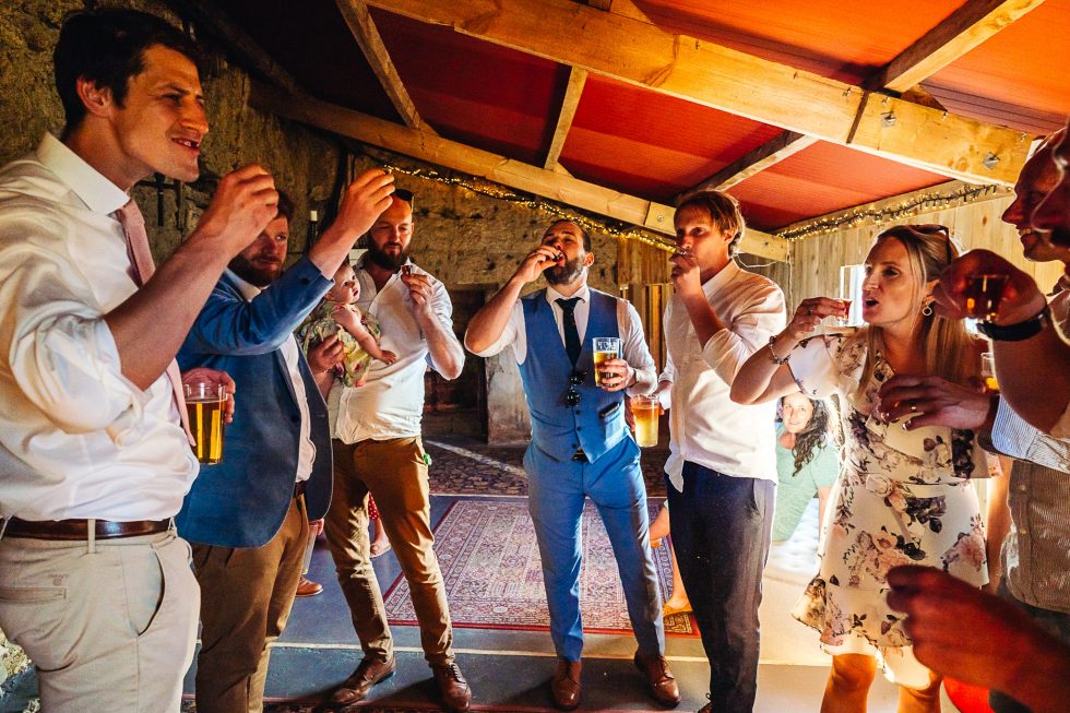 Higher Eggbeer Farm Devon wedding photographer