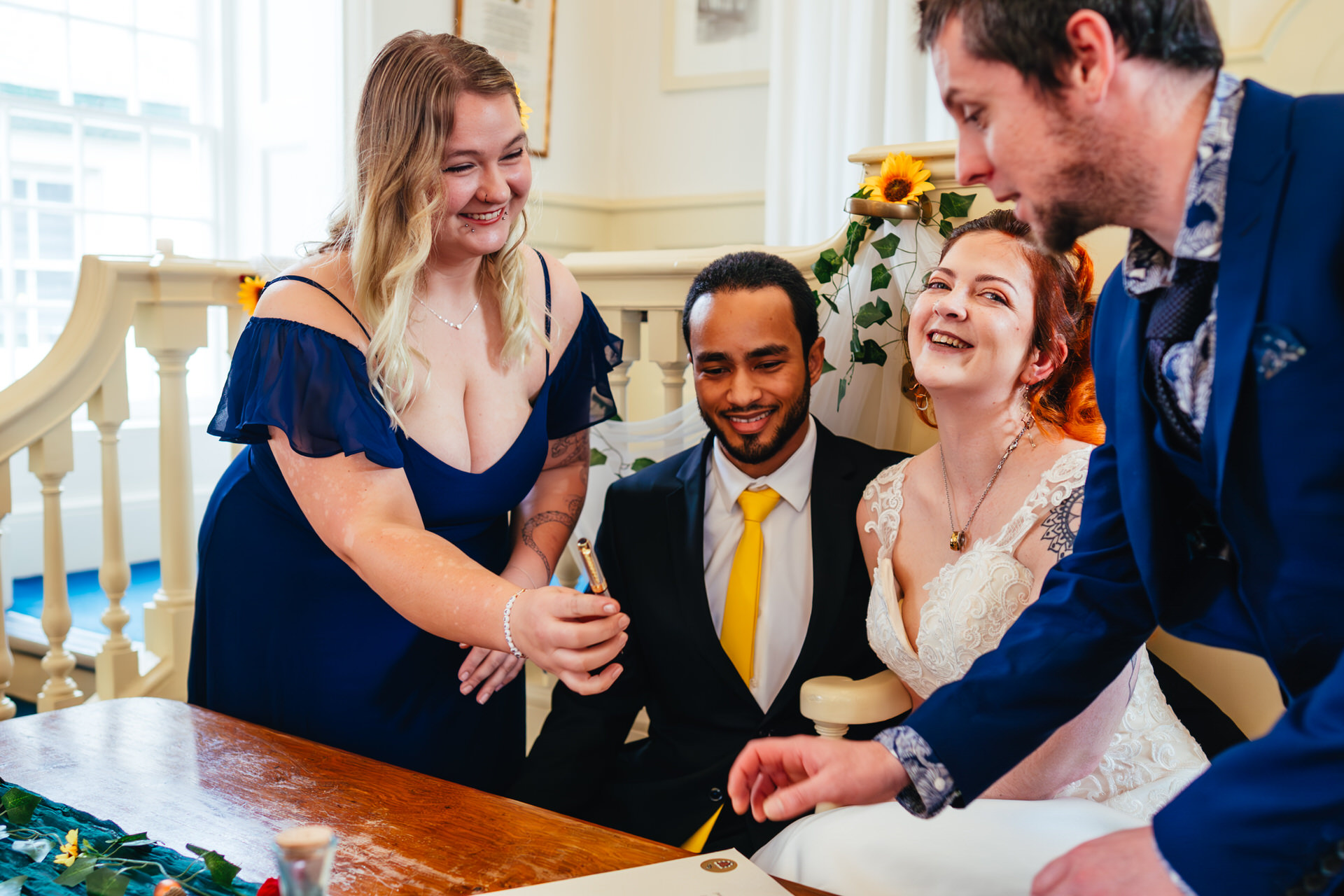 Inclusive cornwall wedding