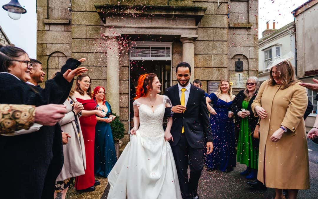 Inclusive wedding in Cornwall