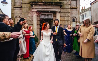 Inclusive wedding in Cornwall